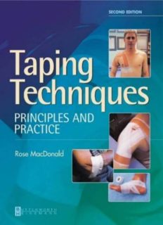Taping Techniques - Principles and Practice