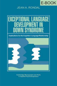 Exceptional Language Development In Down Syndrome
